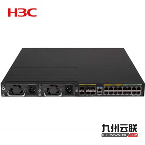 华三H3C MSR3620-X1-WiNet路由器 RT-MSR3620-X1-WiNet H3C MSR3620-X1 WiNet智慧网络路由器主机(6*10GE(SFP+), 16*GE(RJ45))