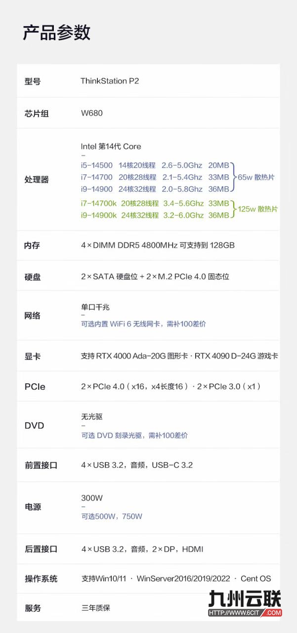 联想Lenovo ThinkStation P2工作站