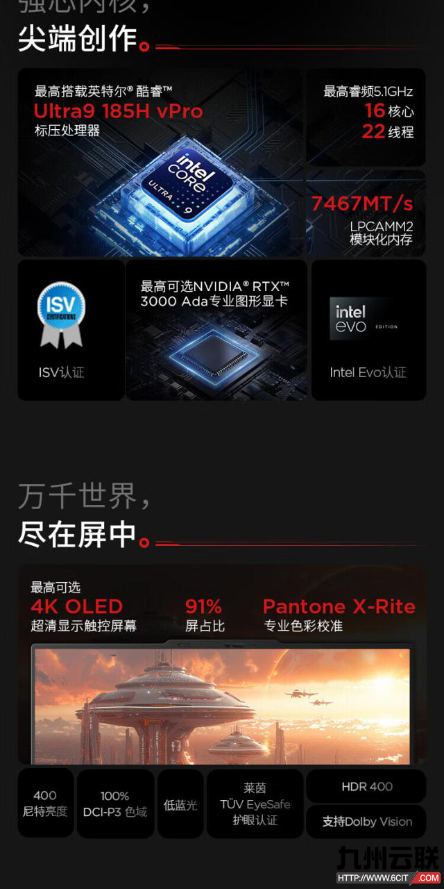 联想Lenovo ThinkPad P1 Extreme 隐士 2024移动图形工作站