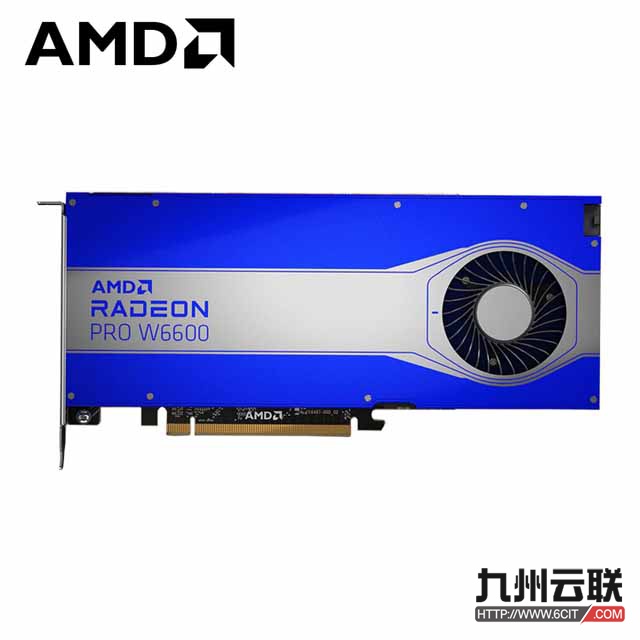 AMD Radeon PRO W6600专业显卡（3D绘图/设计/视频剪辑 多屏显卡——适用于图形工作站）