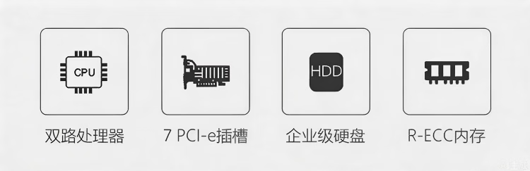 联想ThinkSystem HR650X服务器 2U机架式服务器 中小企业级服务器